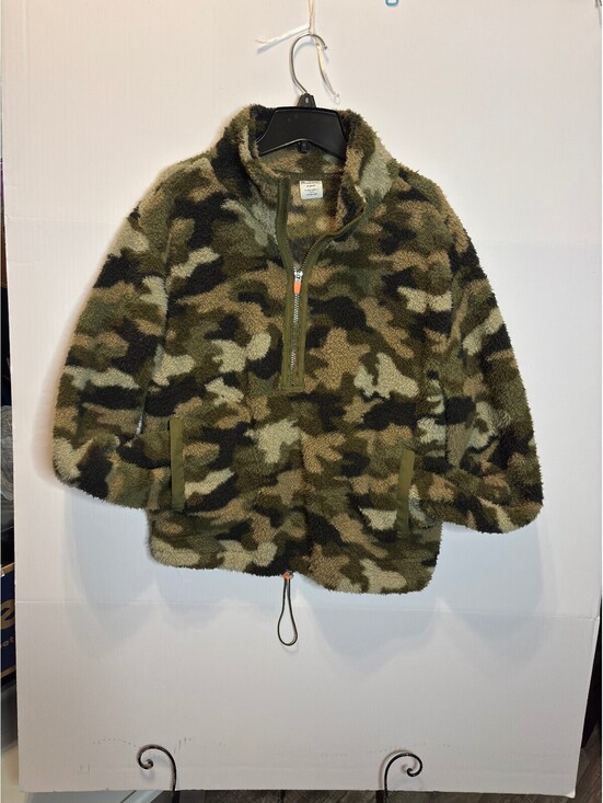 No Boundaries Other - No Boundaries Women's Camouflage Fleece Pullover Jacket Medium